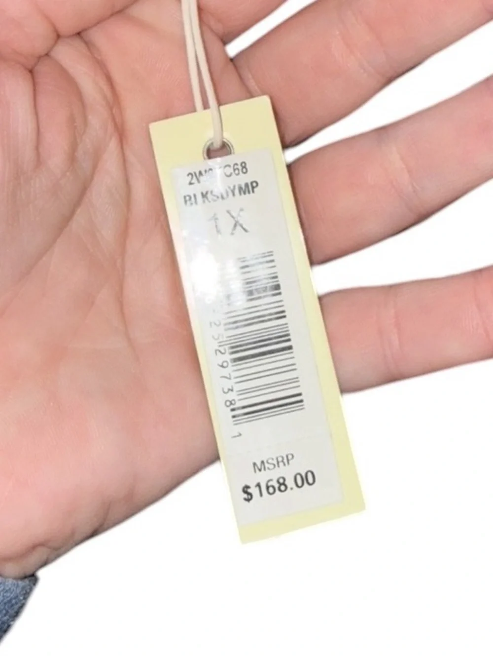 Max Studio Black Floral Smocked Midi Dress Short Sleeve 1X NWT - Picture 4 of 5